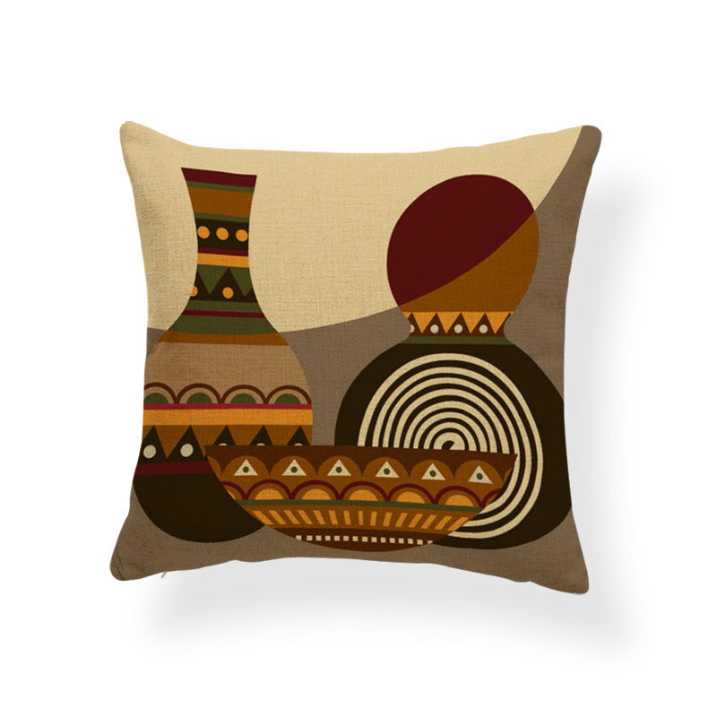 Beautiful African Woman Cushion Covers
