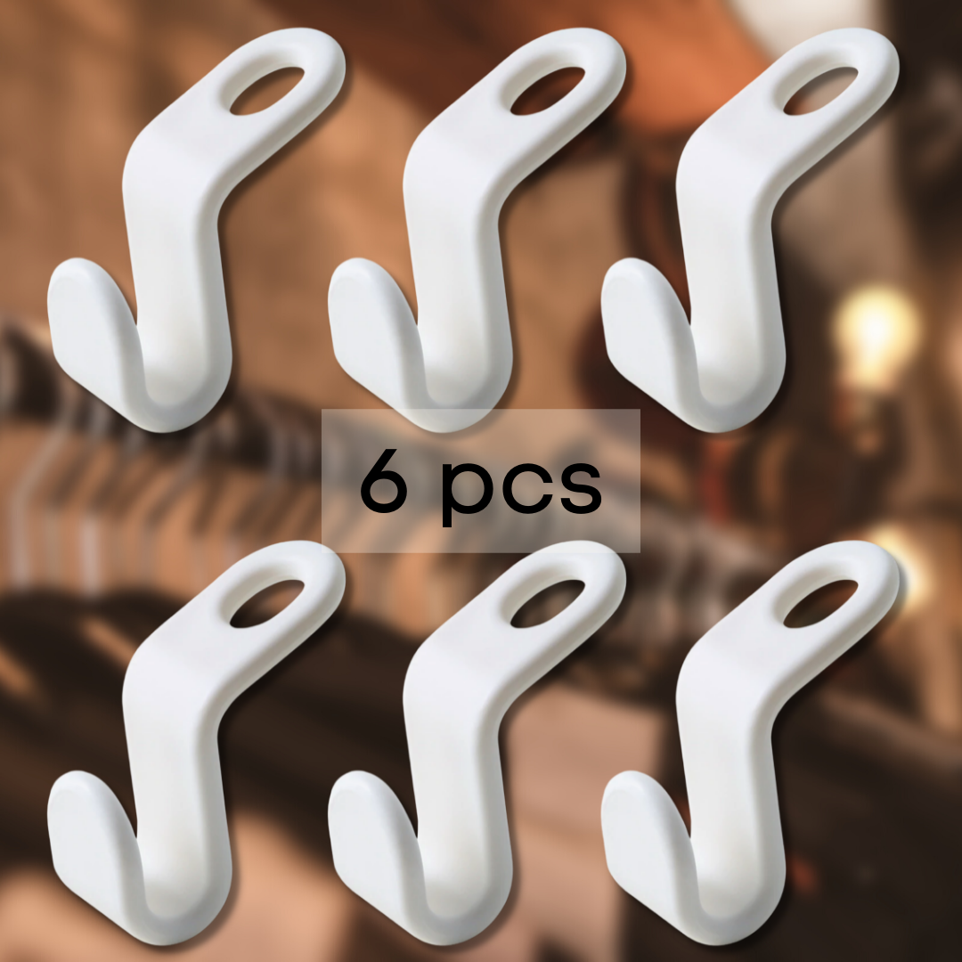 Extra Large Space Saving Hanger Connector Hooks - Perfect For