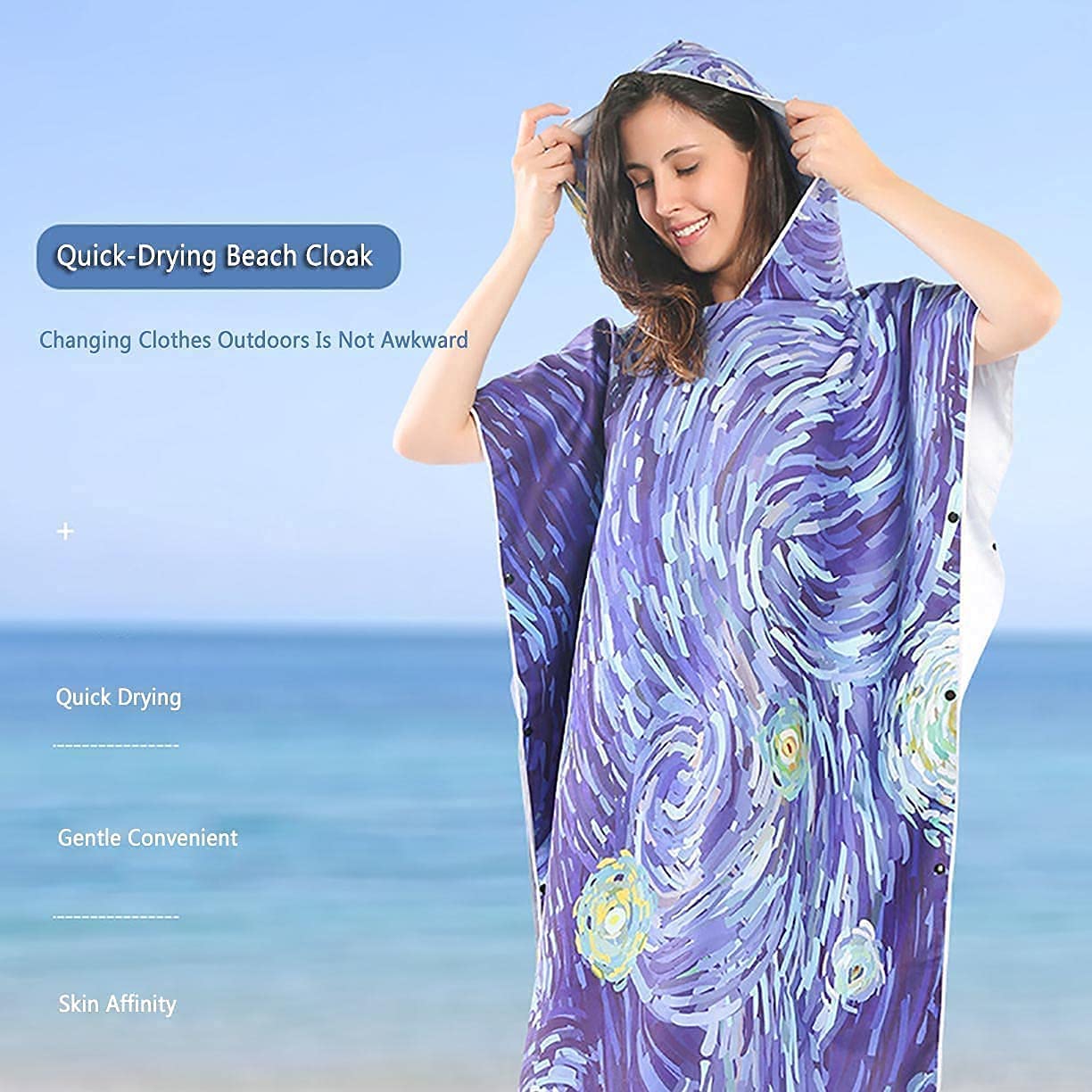 Microfiber Quick Drying Surf Changing Poncho