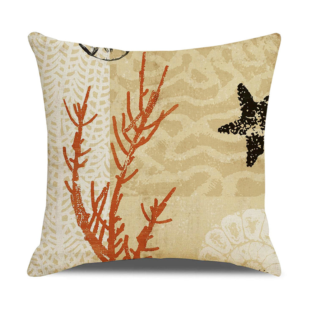 Coastal Decor Theme Cushion Cover