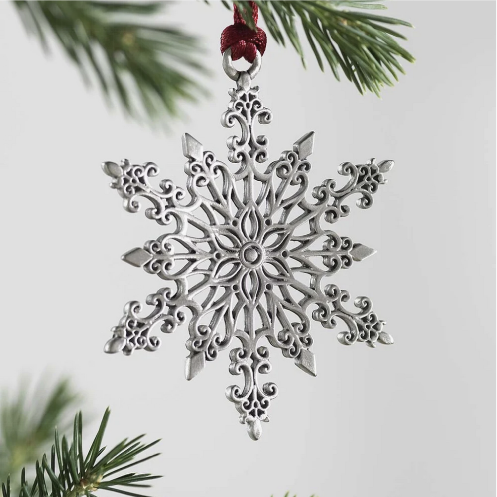 Solid Christmas Tree Ornament
