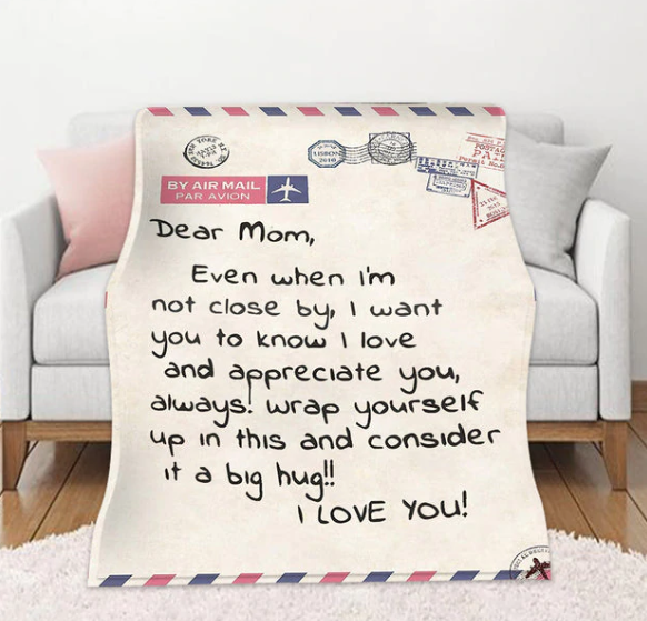 Throw Blanket | Mother's Day Gift