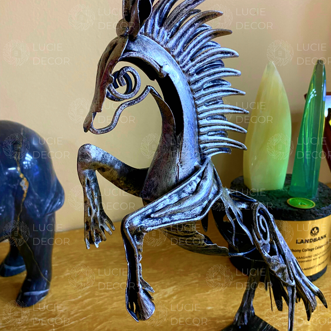 Handmade Horse Metal Sculpture