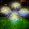 Load image into Gallery viewer, Waterproof Solar Garden Fireworks Lamp